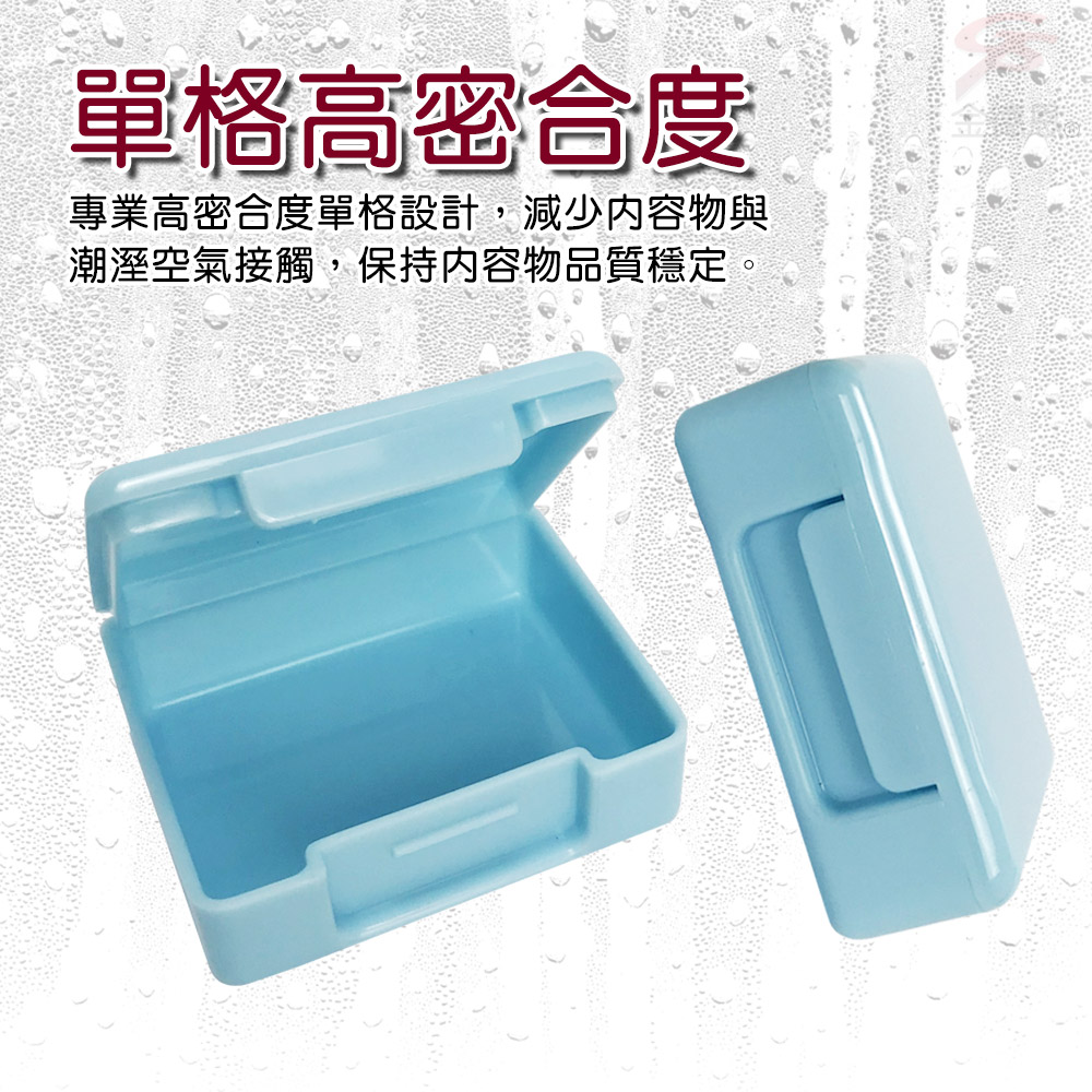 GS MALL 1組2入 輕巧隨行小藥盒 隨身藥盒 收納藥盒 小藥盒 藥盒 輕巧藥盒 隨行藥盒 保健藥盒, , large