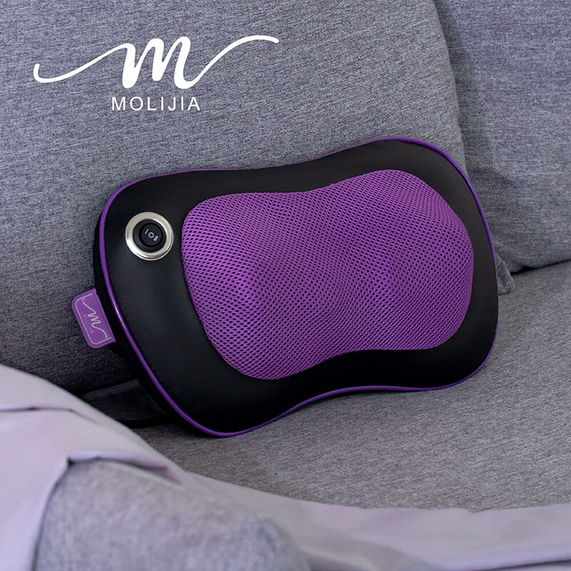 【MOLIJIA】M620 Wired Neck and Shoulder Warming and Kneading Massage Pillow, , large