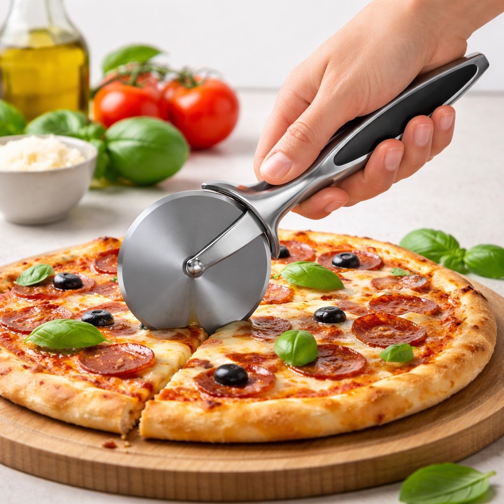 [巴果果]披薩刀廚具 ZTGK-08, , large