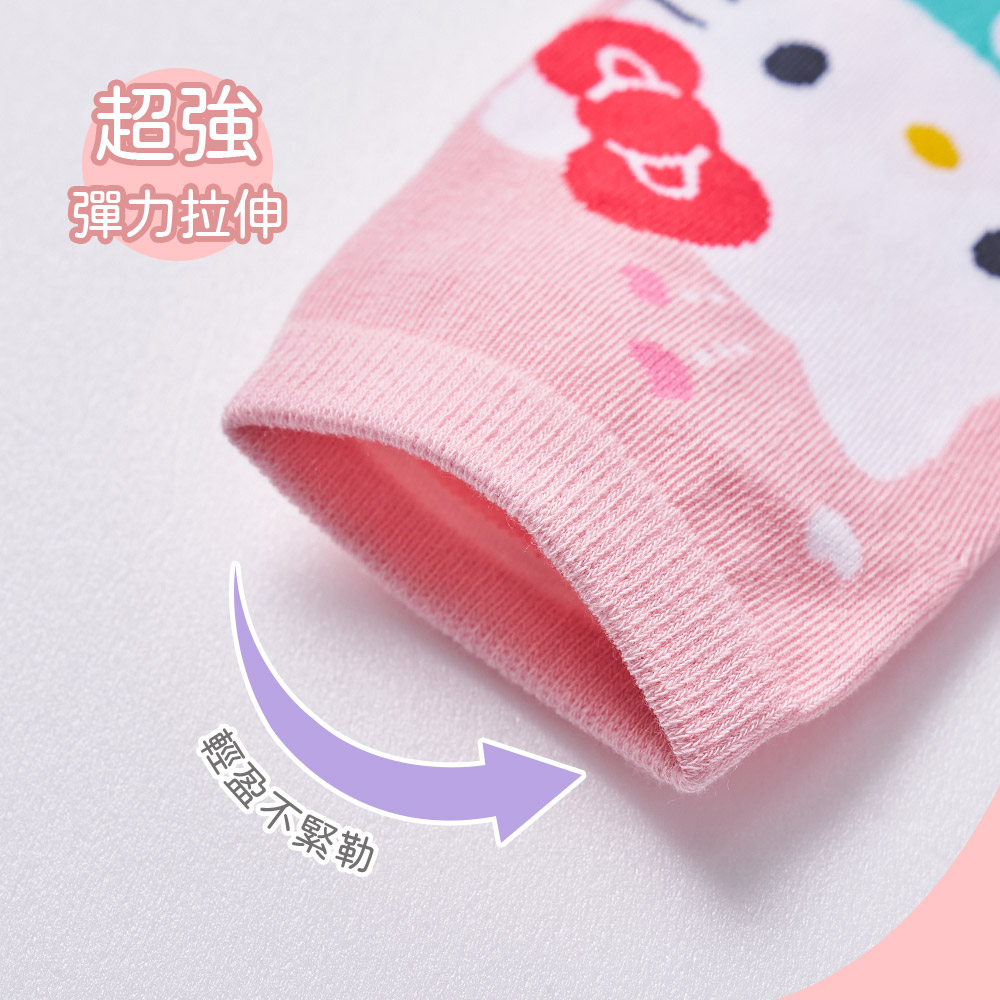 (多款)Sanrio 三麗鷗 耀眼系列童襪【旺達棉品】PC-A503, , large
