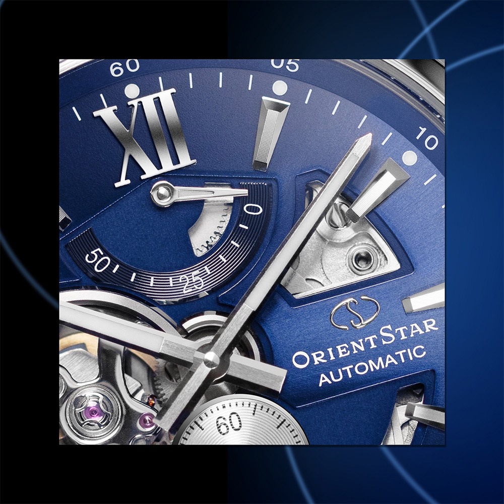 ORIENT 東方錶 東方之星 OPEN HEART系列鏤空機械錶-41mm RE-AV0003L, , large