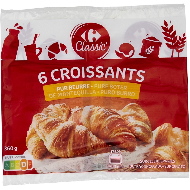 C-Frozen Croissants 6 pcs, , large