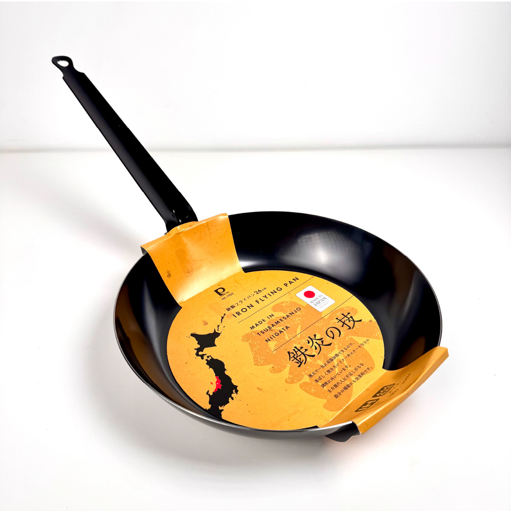 Tekien-no-Waza Iron Long-Handle Frying Pan, , large