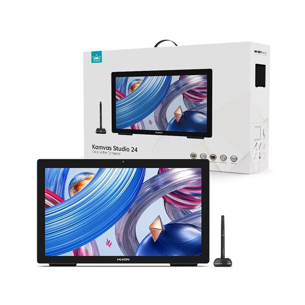HUION 繪王 KAMVAS Studio 24 繪圖電腦( i7 / 32GB/ 1TB SSD / 藍牙5.2 / Wi-Fi 6 ) /台 KS2401