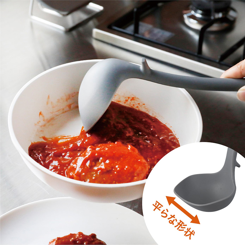 UV FINISH SILICONE LADLE, , large