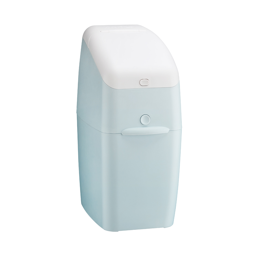 【Aprica】專利嬰兒尿布處理器 NIOI-POI  新迷迭藍 內附膠捲1入 (分解異味 除臭 防臭 抗菌 彌月禮 ), , large