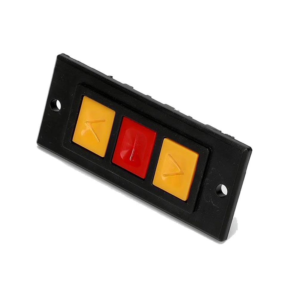 Iron roller door snap-lock switch / recessed type without base, , large