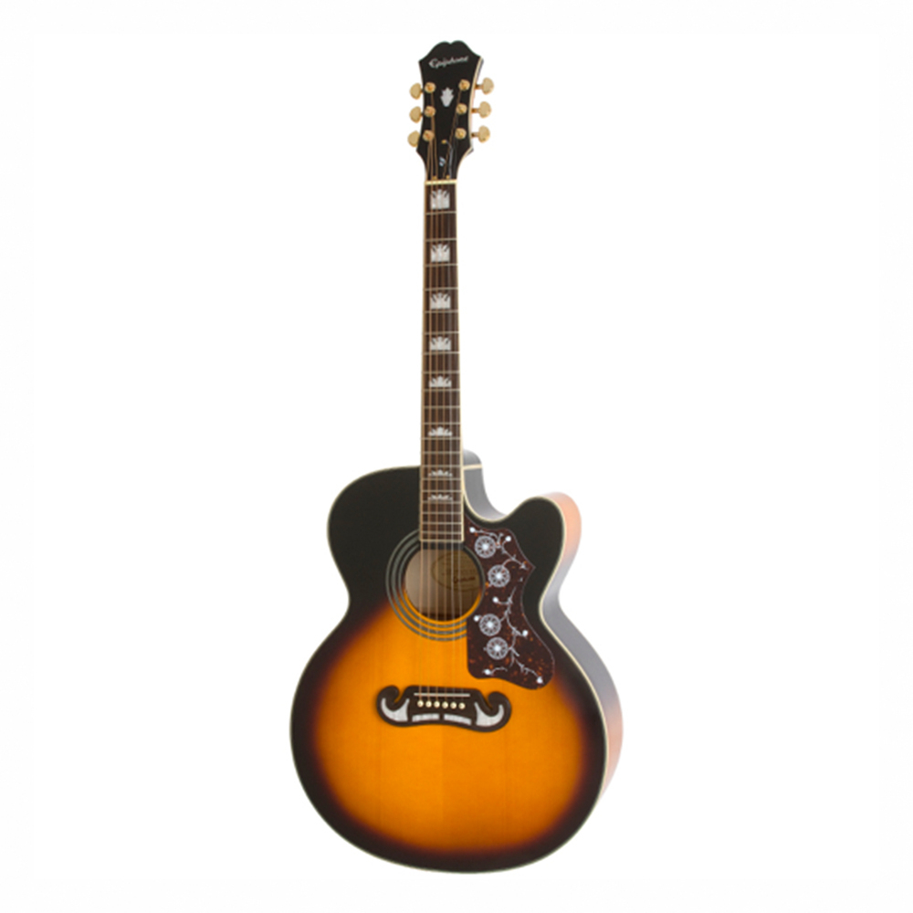 Epiphone J-200 EC Studio 面單板電民謠吉他 多色款【敦煌樂器】, , large