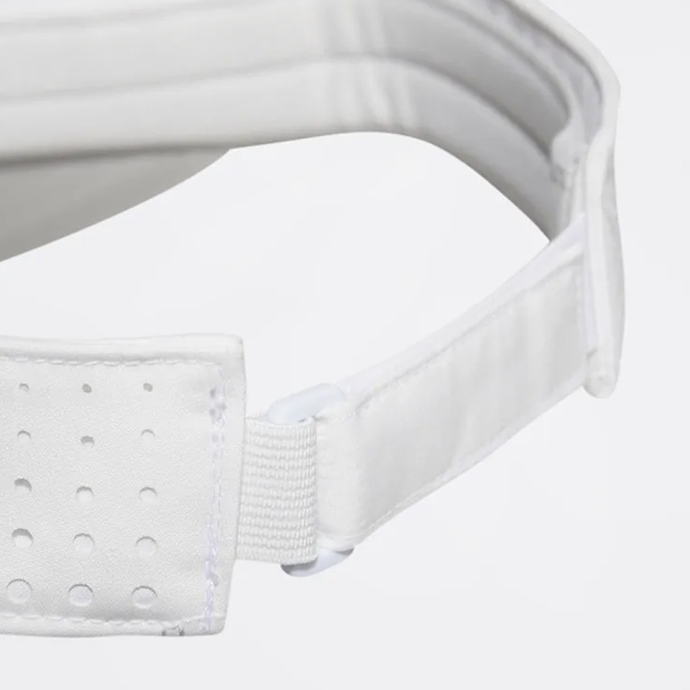 Adidas Men’s Golf Visor with Metal Logo Design, , large