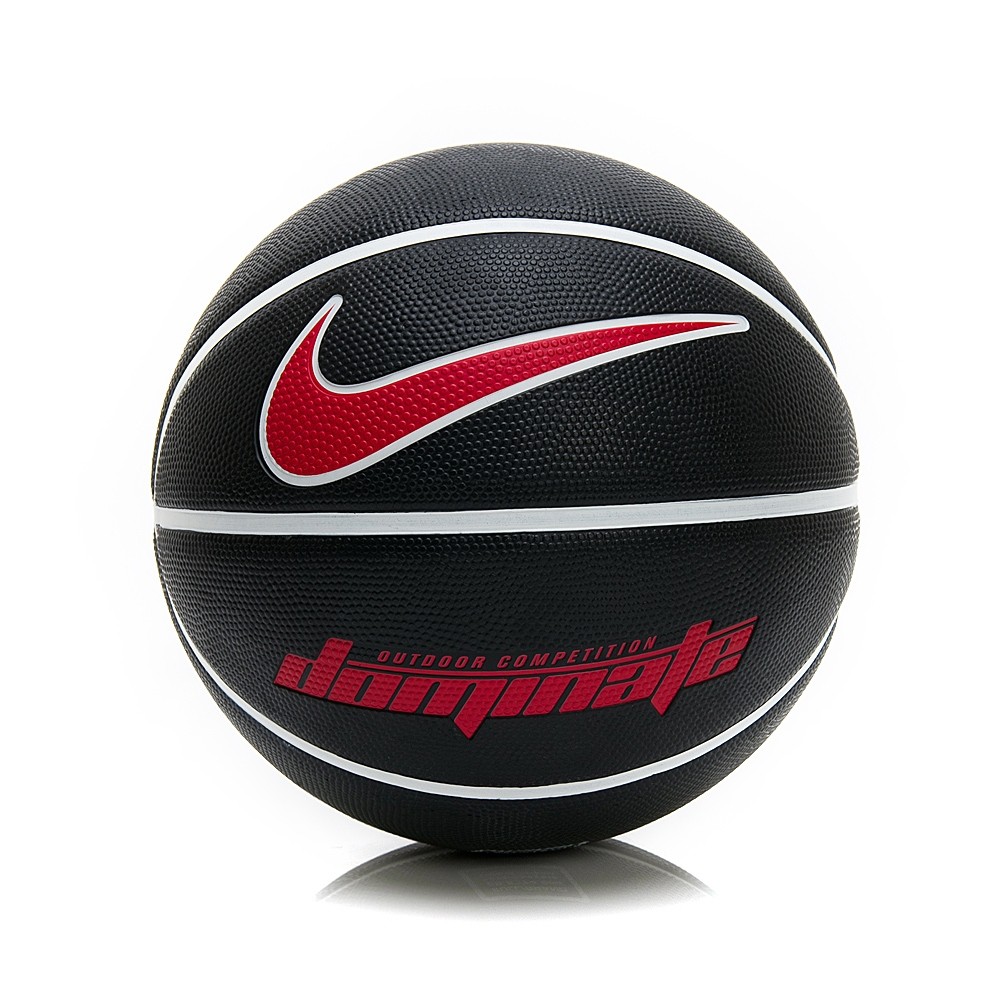 NIKE BALLER 8P 顆粒感籃球 橘黑 / NIKE DOMINATE 8P 7號球 訓練 深溝 耐磨 黑 紅橘, , large