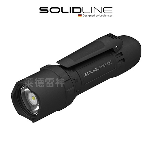【德國Ledlenser】副品牌 SOLIDLINE SL7 塑鋼手電筒, , large