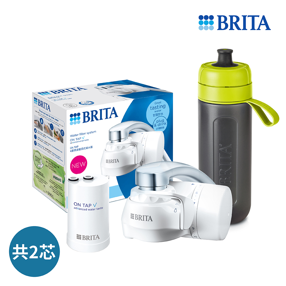 BRITA 4重微濾龍頭式淨水器+1入微濾濾芯, , large