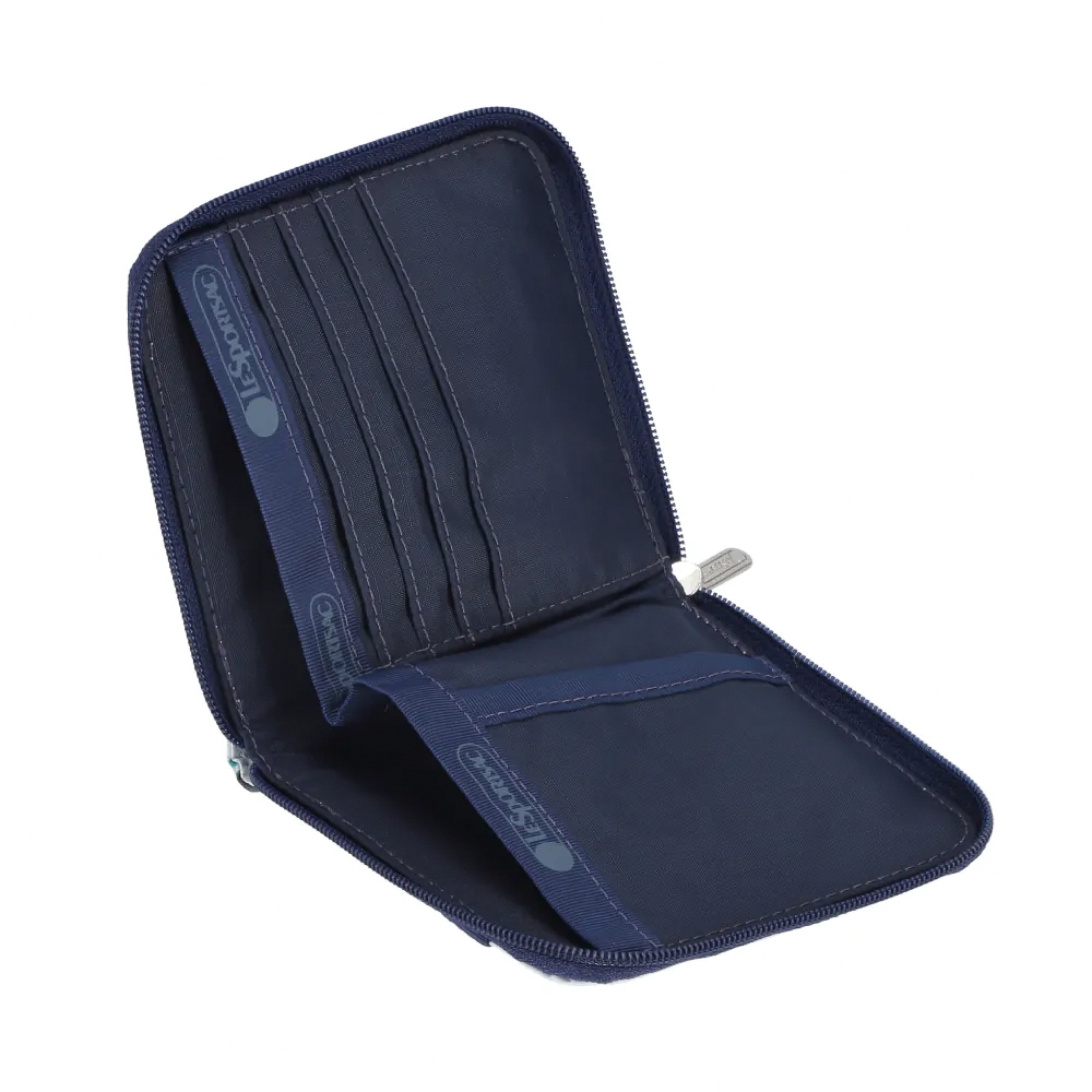 Lesportsac Compact Zip Wallet 極簡輕薄錢包 送禮-晴空貓語, , large