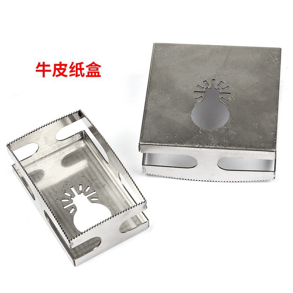 Woodworking chisel and hole-making tool (square), , large