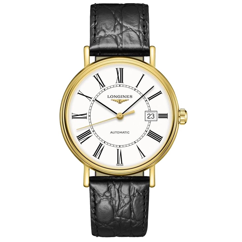 LONGINES 浪琴 Presence 羅馬機械錶-40mm L49222112, , large