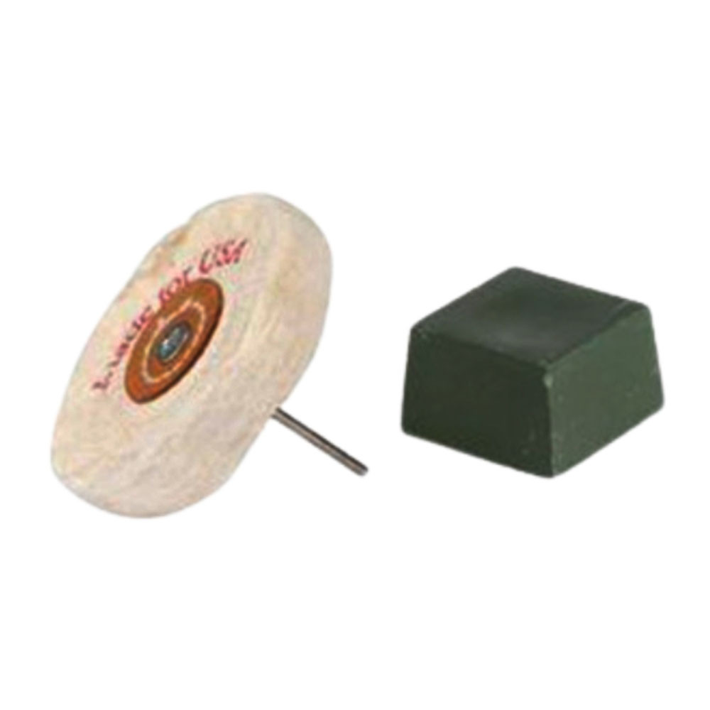 Sharpening machine/accessories/polishing wheel + polishing wax, , large