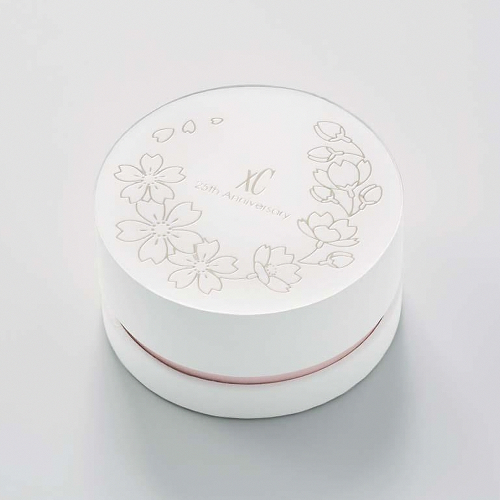 CITIZEN 星辰 XC 櫻吹雪限定 鈦 光動能電波女錶 ES9465-68W, , large