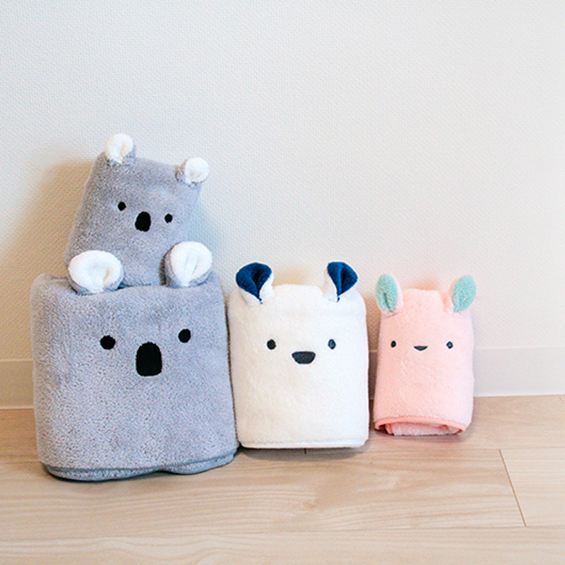 Water absorbing animal bath towel Polar, , large