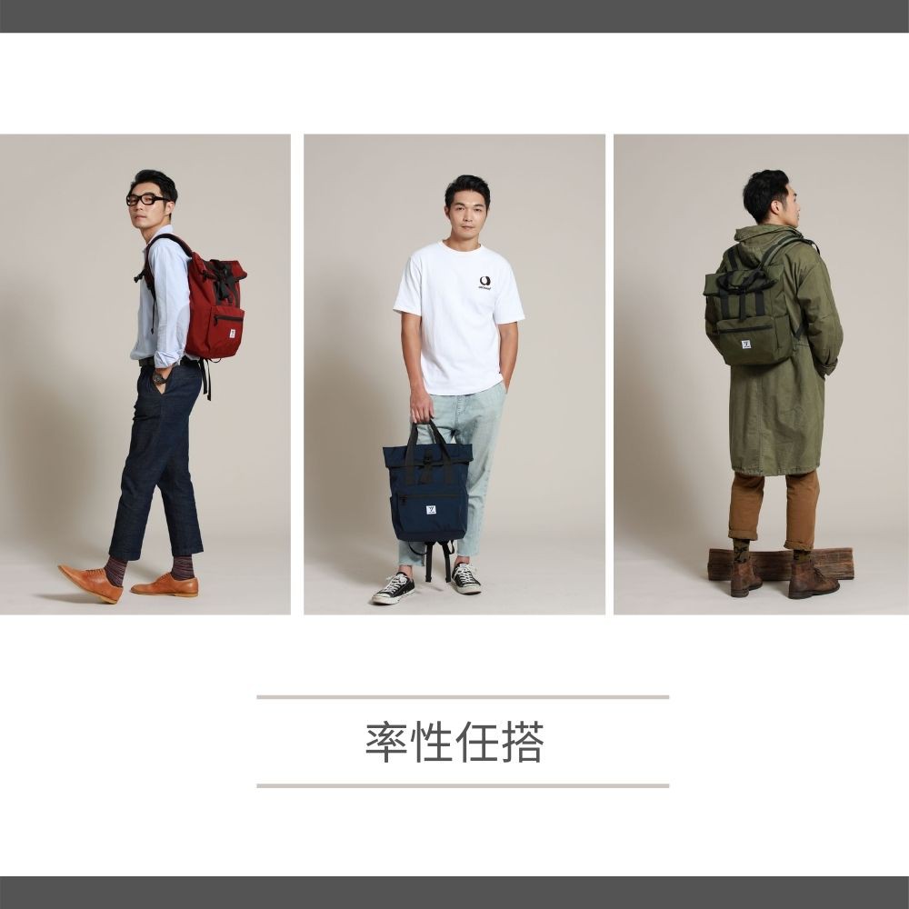 【YUNJOIN】TWILL-Stylish multifunctional lightweight backpack, , large