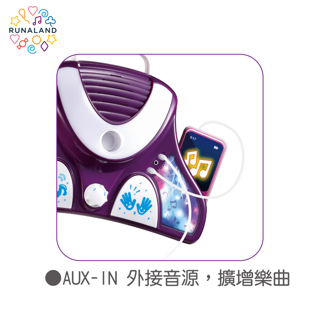 [RUNALAND] Connective with Smart dervices Microphones with 2 Microphones and Adjust Stand, , large