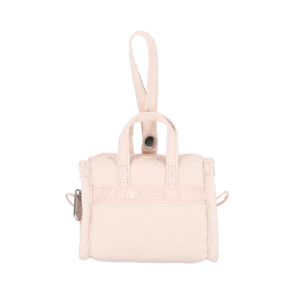 Lesportsac Weekender Charm 小吊掛飾零錢包 送禮-晨曦桃粉, , large