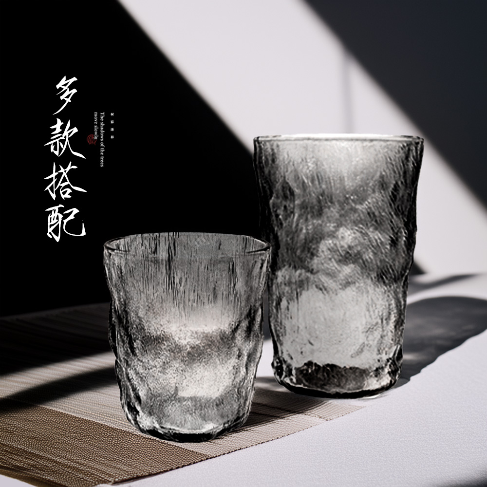【上手家居】冰川杯 漸粉 270ml(玻璃杯/馬克杯/水杯/玻璃水杯/早餐杯), , large