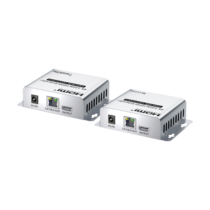 昌運監視器 HD-ES120-4K 4K 120米 HDMI 網線延長器 雙向IR回控, , large
