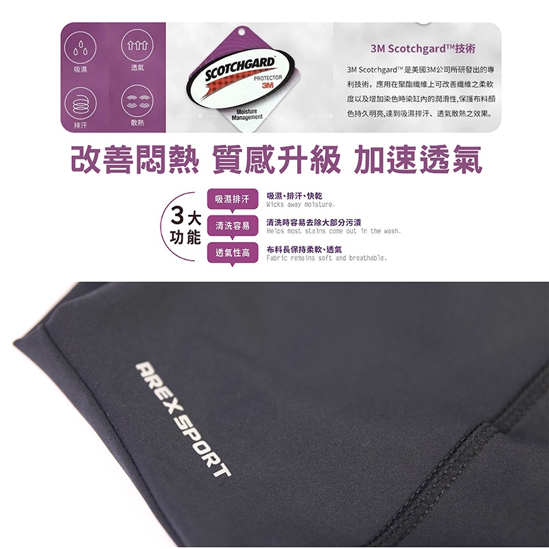 【AREXSPORT】瑜珈褲 加大碼 高腰褲 彈力褲 包覆褲 運度 健身 瑜珈 九分 七分 五分運動褲 吸濕排汗 台灣, , large