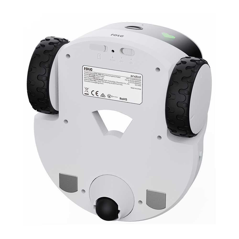 【固士特】ROLA PetPal 寵物陪伴機器人 (主機+玩具+投食模組三入), , large
