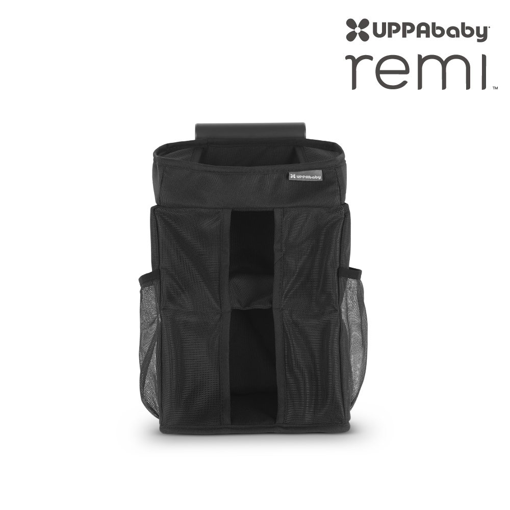 【UPPAbaby】Remi多功能嬰兒床(黑色啞光)+尿布台+贈置物袋, , large
