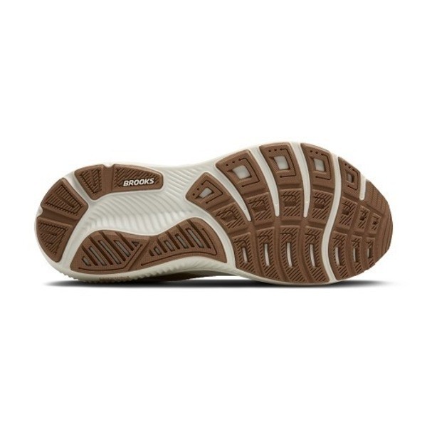 Brooks Ghost 17 女 慢跑鞋 魔鬼系列 彈力 緩震 米 卡其 [1204311B092], , large
