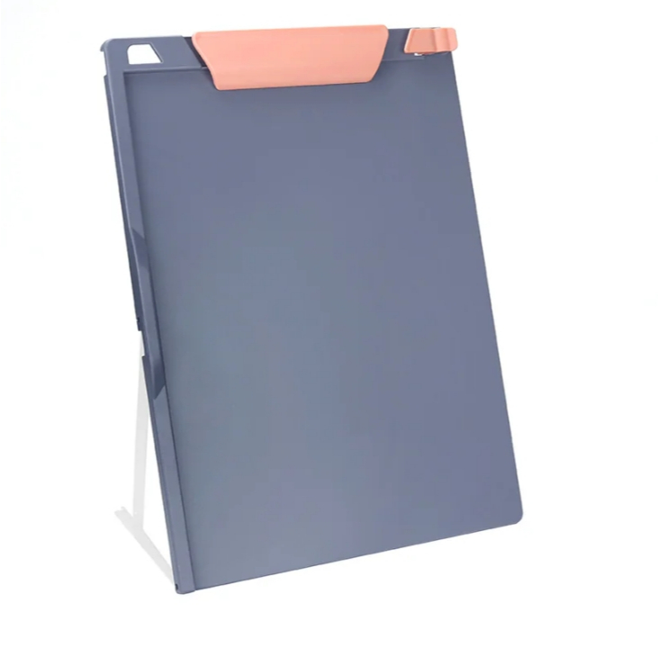 力大牌ABEL 享讀可收合站立式板夾(66242)紫粉