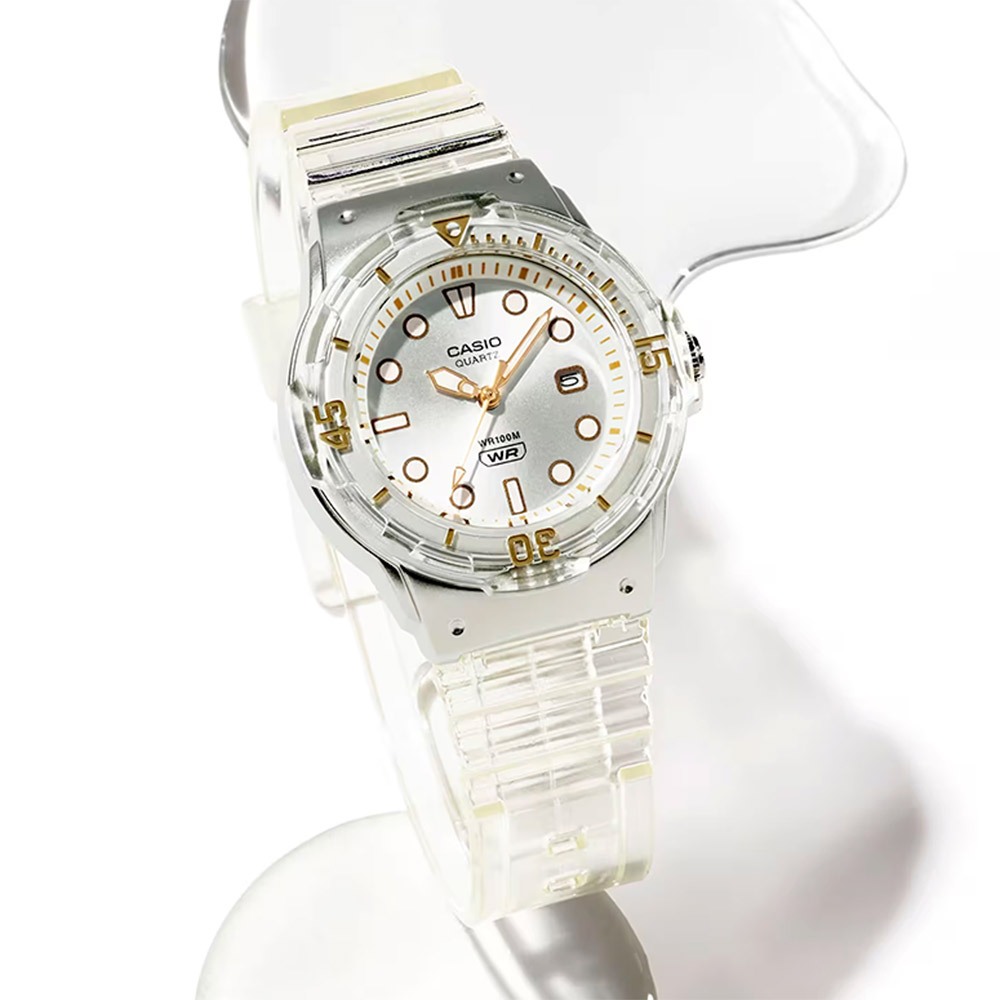 CASIO 卡西歐 清透系列 半透明迷你指針手錶 學生錶 LRW-200HS-7EV, , large