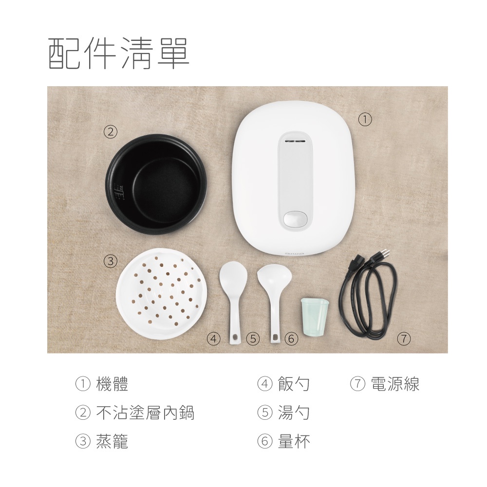 AIWA 愛華 4L 八人份微電腦多功能電子鍋 RC-8, , large