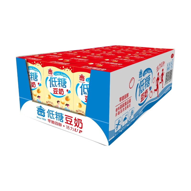 義美低糖豆奶250ml, , large