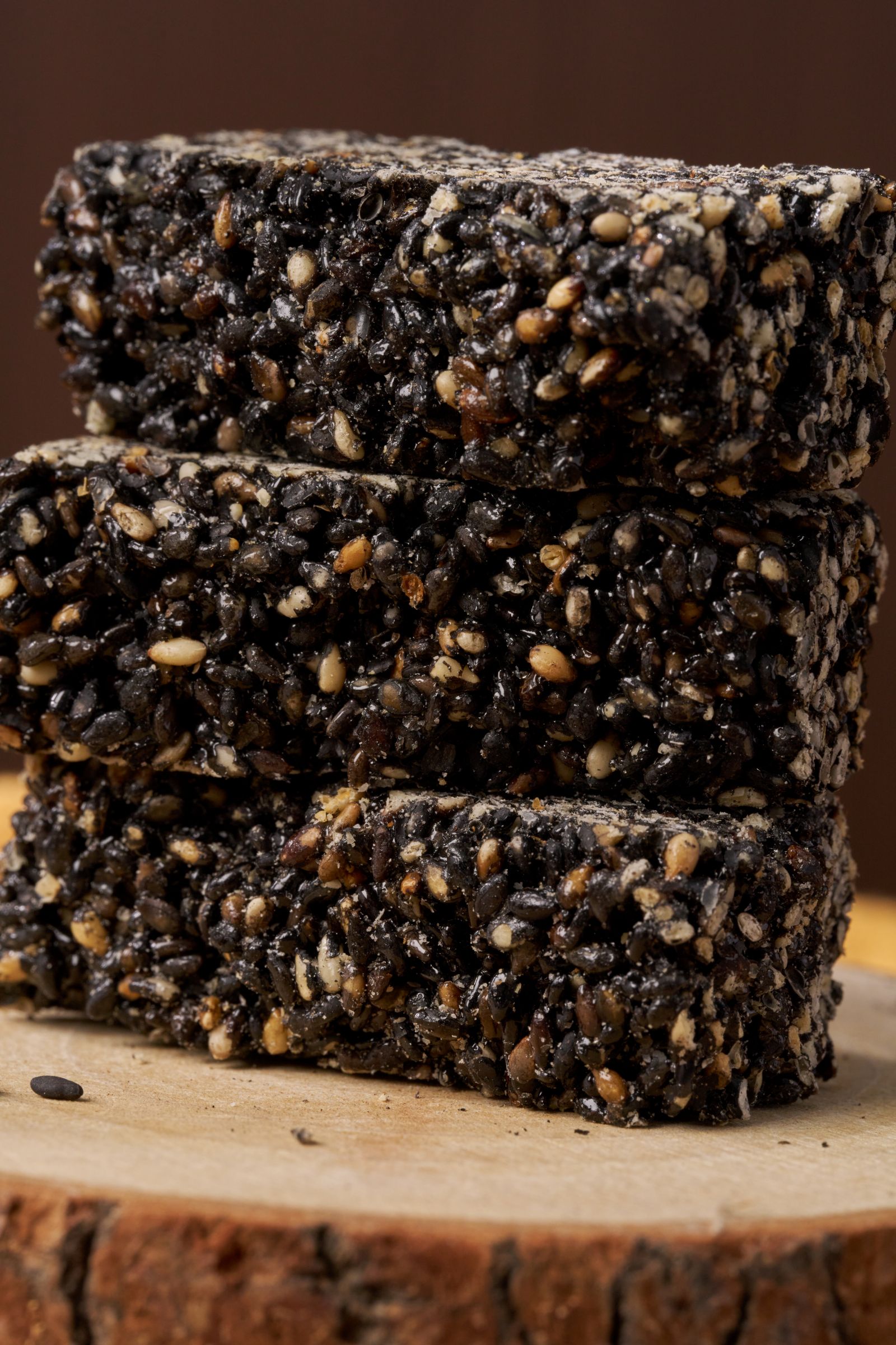 【周周生活】黑芝麻酥 200g 香濃芝麻香 減糖不黏牙 手工製作 健康點心, , large