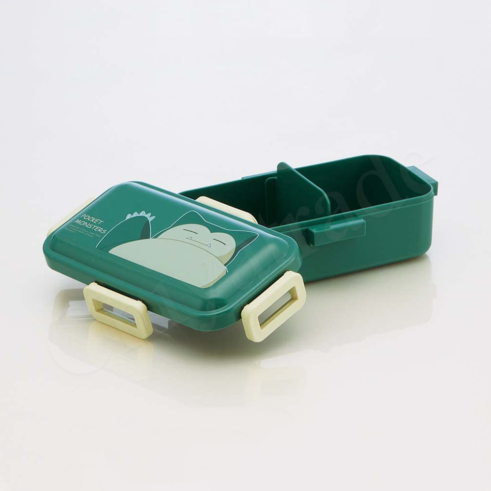 【百科良品】日本製 精靈寶可夢 卡比獸 保鮮便當盒530ML+環保筷子18CM(日本境內版), , large