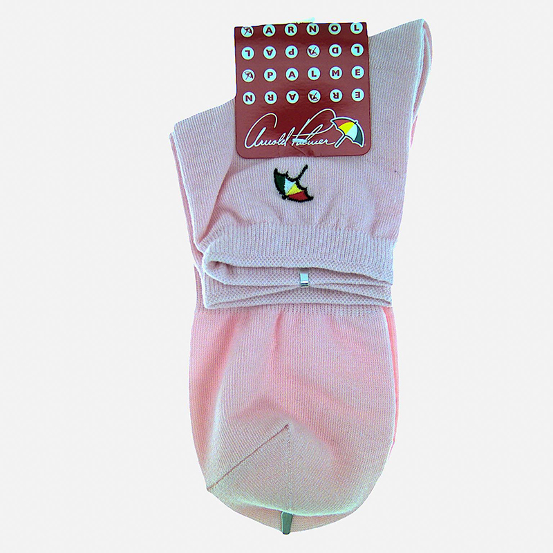 AP雨傘女經典休閒短襪, 粉紅色, large