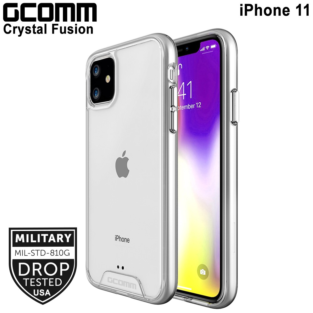 GCOMM iPhone 11 晶透軍規防摔殼 Crystal Fusion, , large