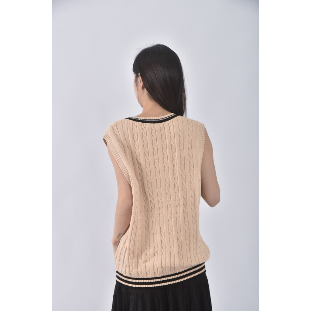 (M) kinloch anderson質感棉質純棉杏色上衣二手衣, , large