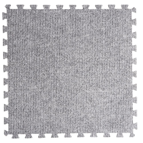 Carpet Mat 9 PCS, 灰色-US 5, large