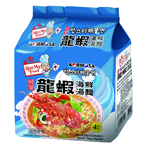 KORMOSA龍蝦海鮮湯麵(包)110g, , large