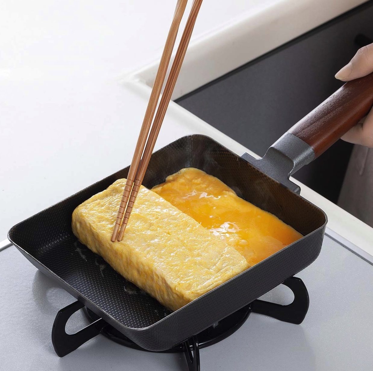Double-Sided Embossed Tamagoyaki Pan, , large