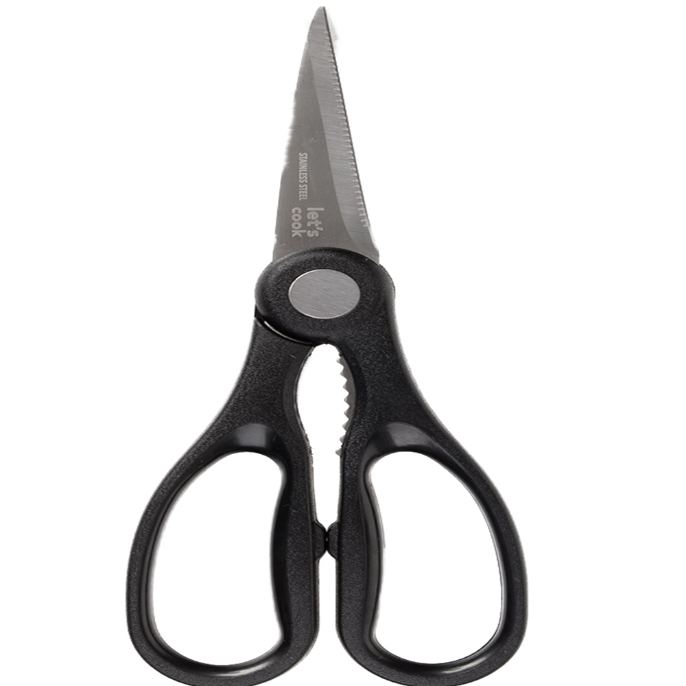 【生活好室】不鏽鋼多功能料理剪刀 不鏽鋼 剪刀 食物剪 多功能剪刀 廚房剪刀 不鏽鋼剪刀 剪骨剪刀 雞骨剪 開瓶器 食物, , large