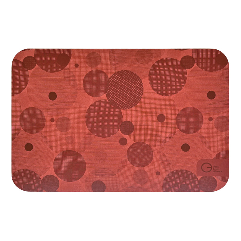 【Monster】Thick Soft Diatomaceous Earth Absorbent Mat &ndash; Circle Flow (60x40cm) &ndash; Exotic Rose