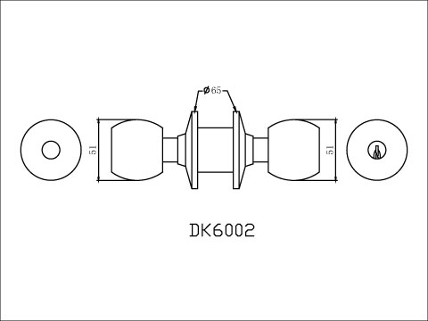 ROOM CYLINDRICAL LOCK, , large