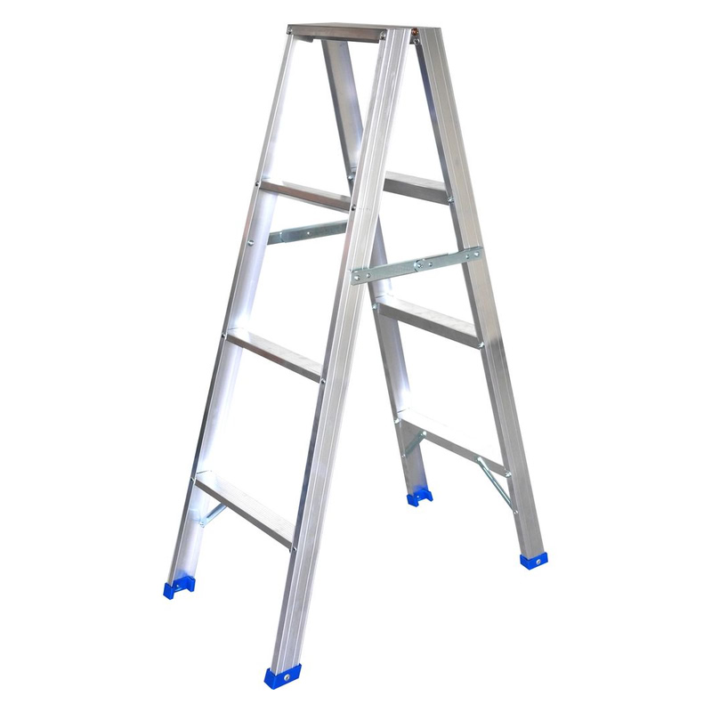 4 feet A-shaped ladder, , large