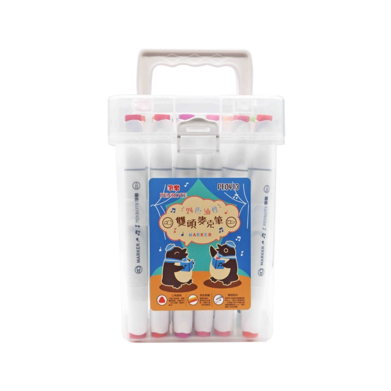 24-Color Marker Set, , large