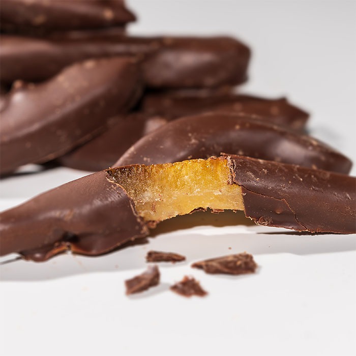 Orange peels in dark chocolate(55%), , large