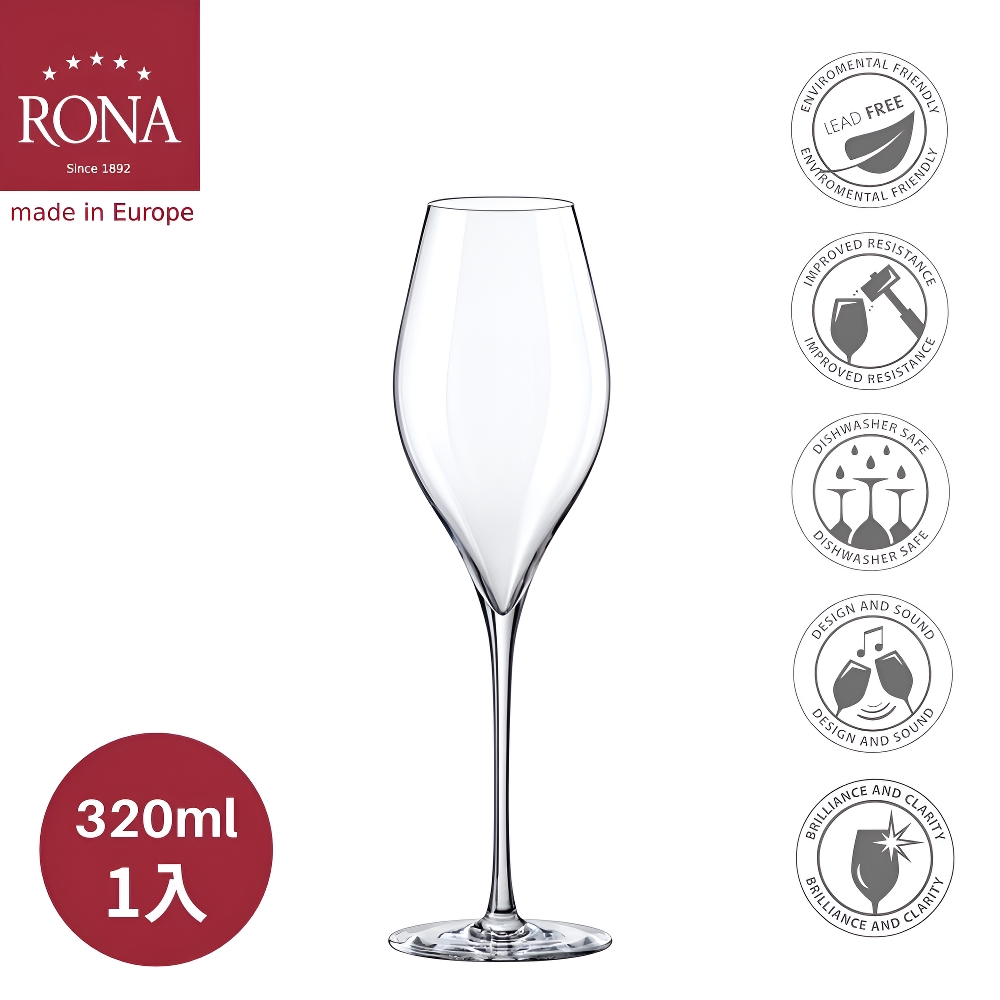 [傑凱國際] RONA SWAN天鵝系列香檳杯 320ml, , large